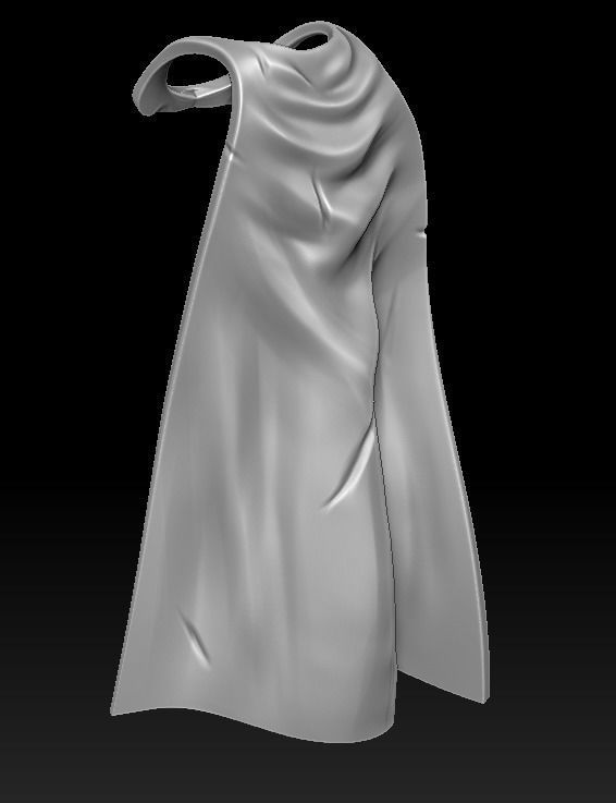 Knight 3d print statue of holding sword 3D print model_18