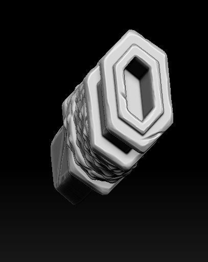 Knight 3d print statue of holding sword 3D print model_31