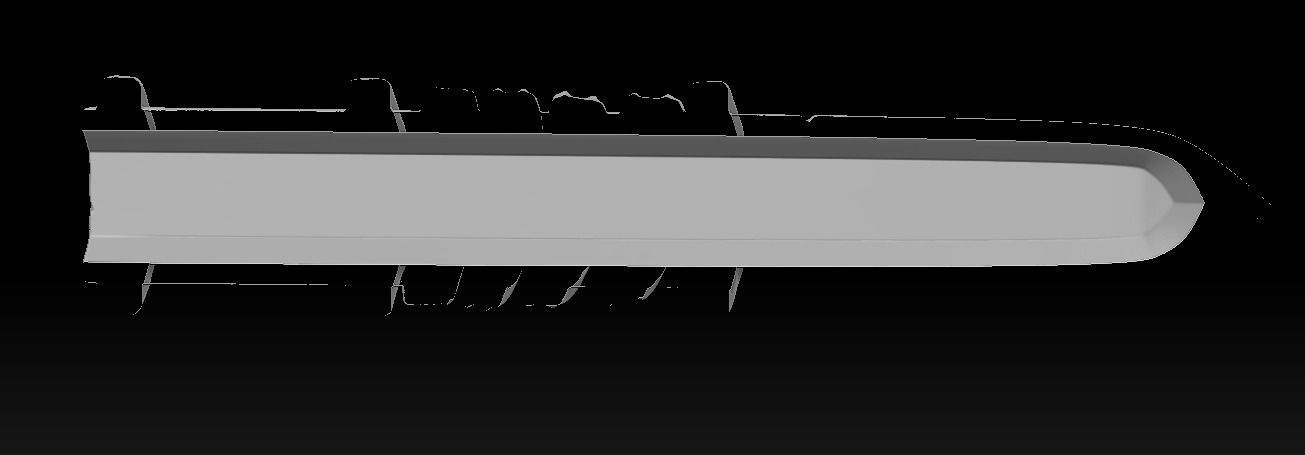 Knight 3d print statue of holding sword 3D print model_36