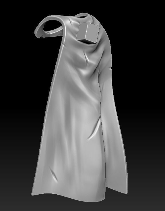 Knight 3d print statue of holding sword 3D print model_20