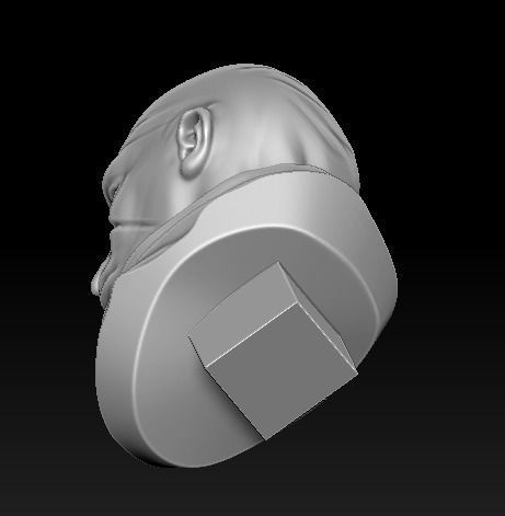 Knight 3d print statue of holding sword 3D print model_23