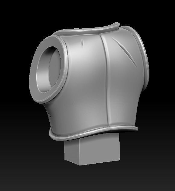 Knight 3d print statue of holding sword 3D print model_17