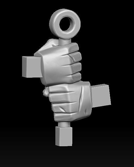 Knight 3d print statue of holding sword 3D print model_28