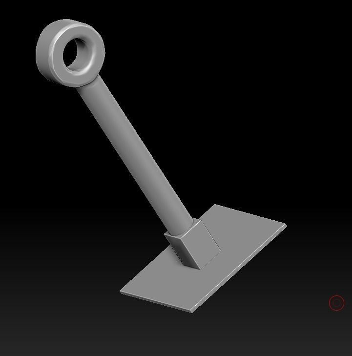 Knight 3d print statue of holding sword 3D print model_43