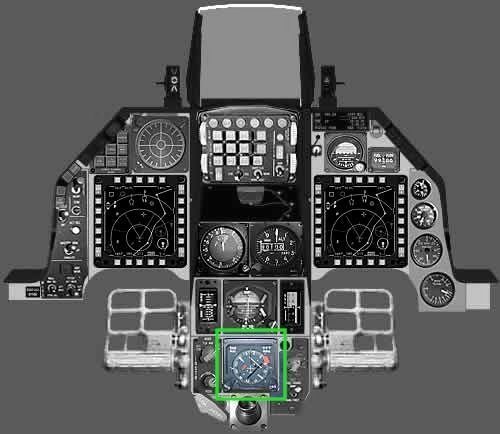 F16 Horizontal Situation Indicator - HSI 3D model_9