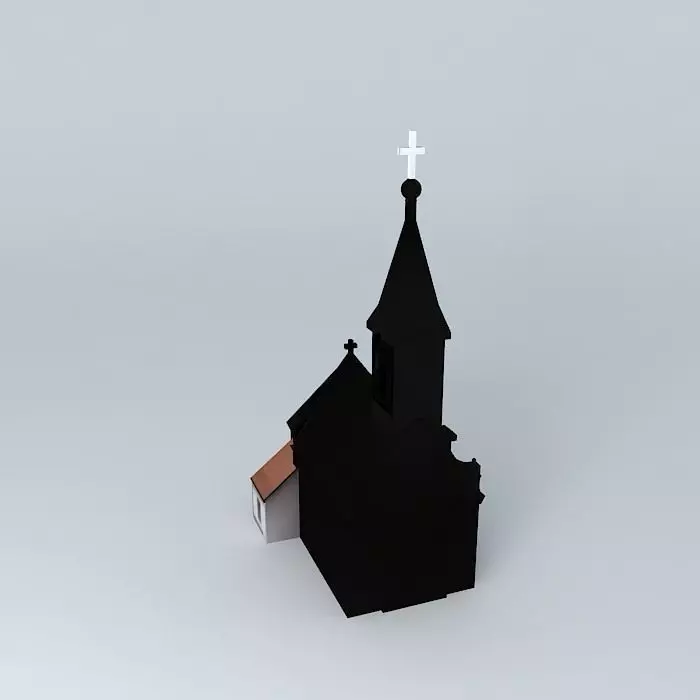 Roman Catholic Church Free 3D model_0
