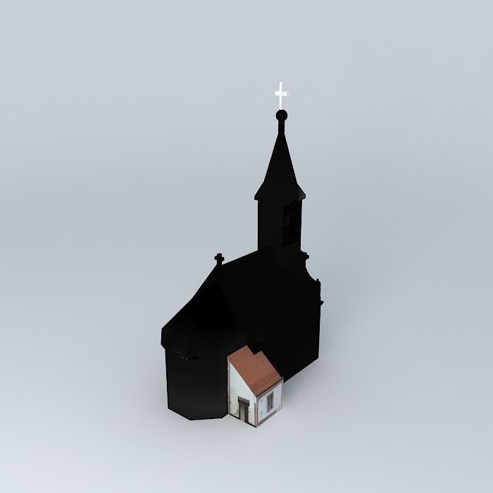 Roman Catholic Church Free 3D model_1
