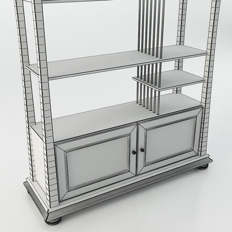 Bifacial Etagere Regina 3D model_3
