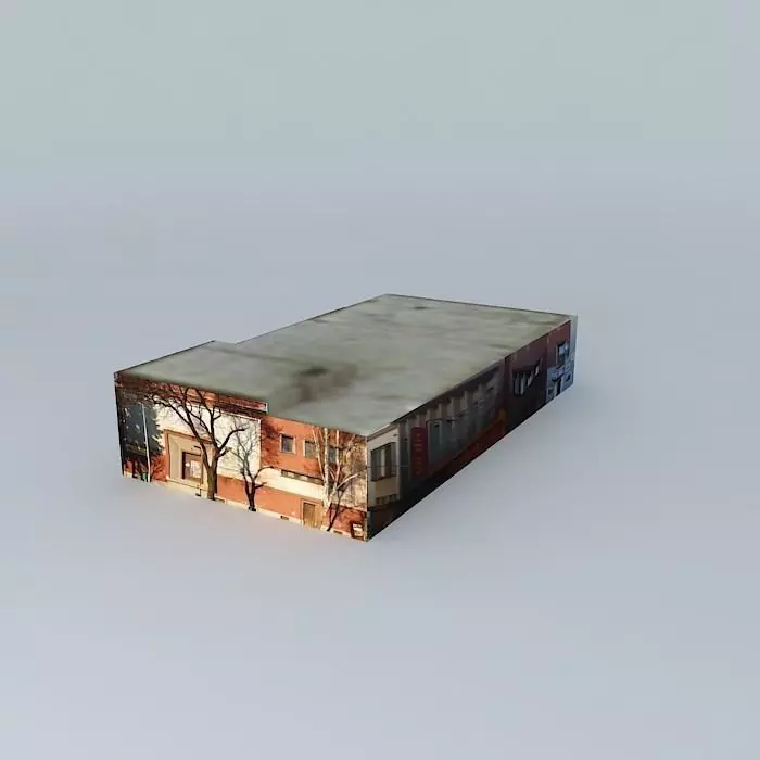 Bank building Free 3D model