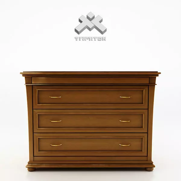Chest of Drawers - Diamond 3D model_0