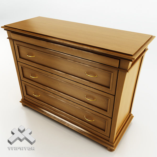 Chest of Drawers - Diamond 3D model_3