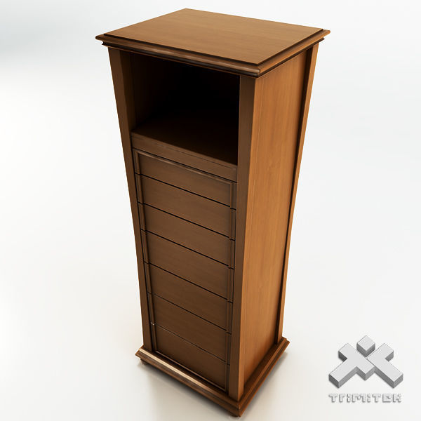 Chest of Drawers - Lady 3D model_3