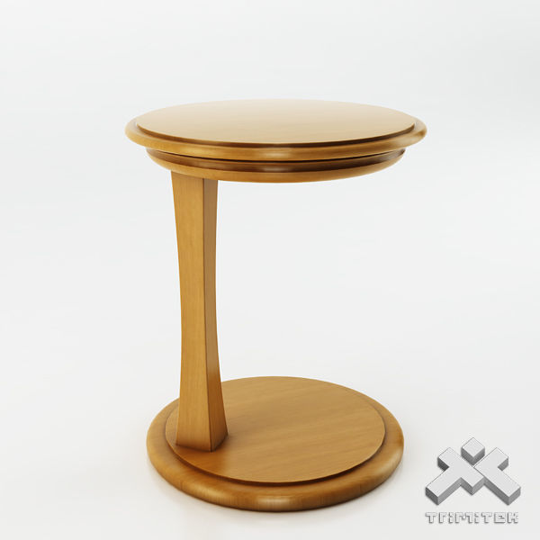 Side Table - Gem 3D model_1