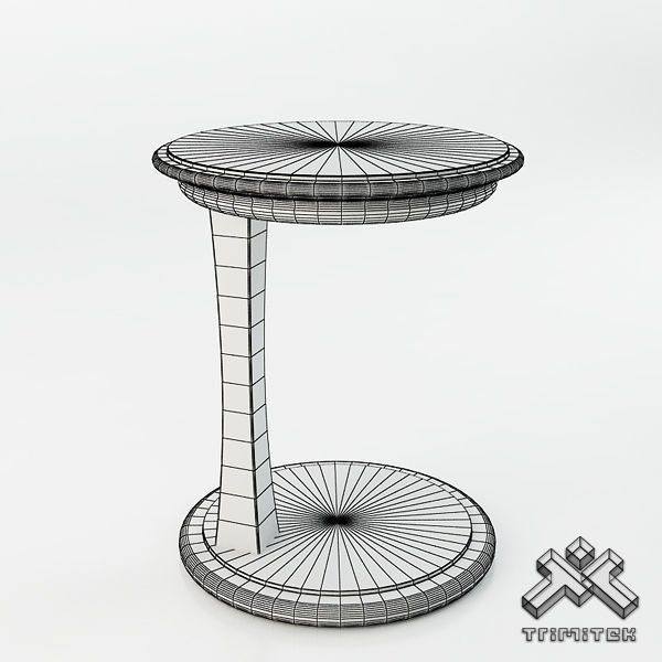 Side Table - Gem 3D model_2