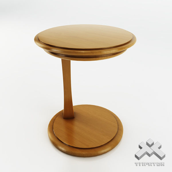 Side Table - Gem 3D model_3