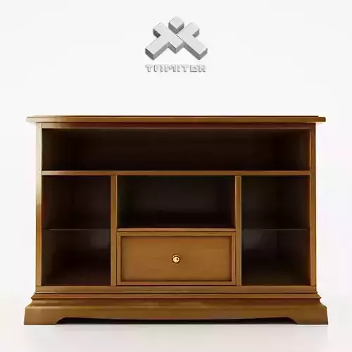 Small TV Cupboard - Anemone Low-poly 3D model
