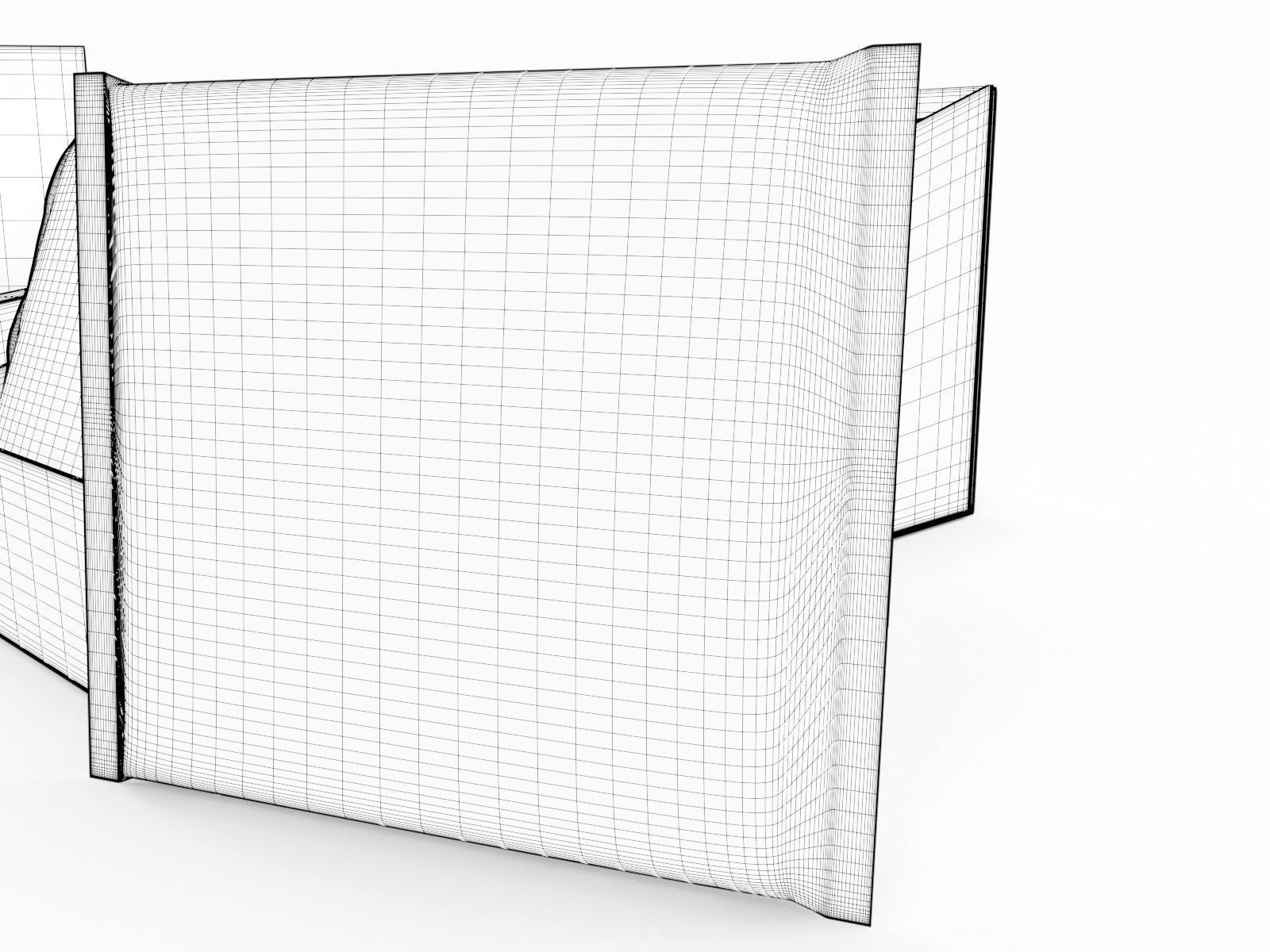 Candy bars with shelf ready display trays Dairy Milk 3D model_7