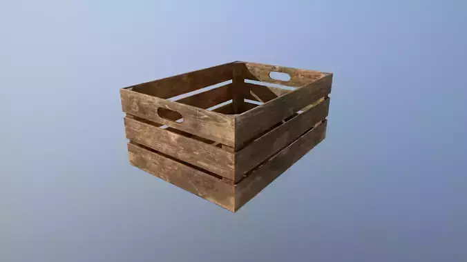 Wooden crate