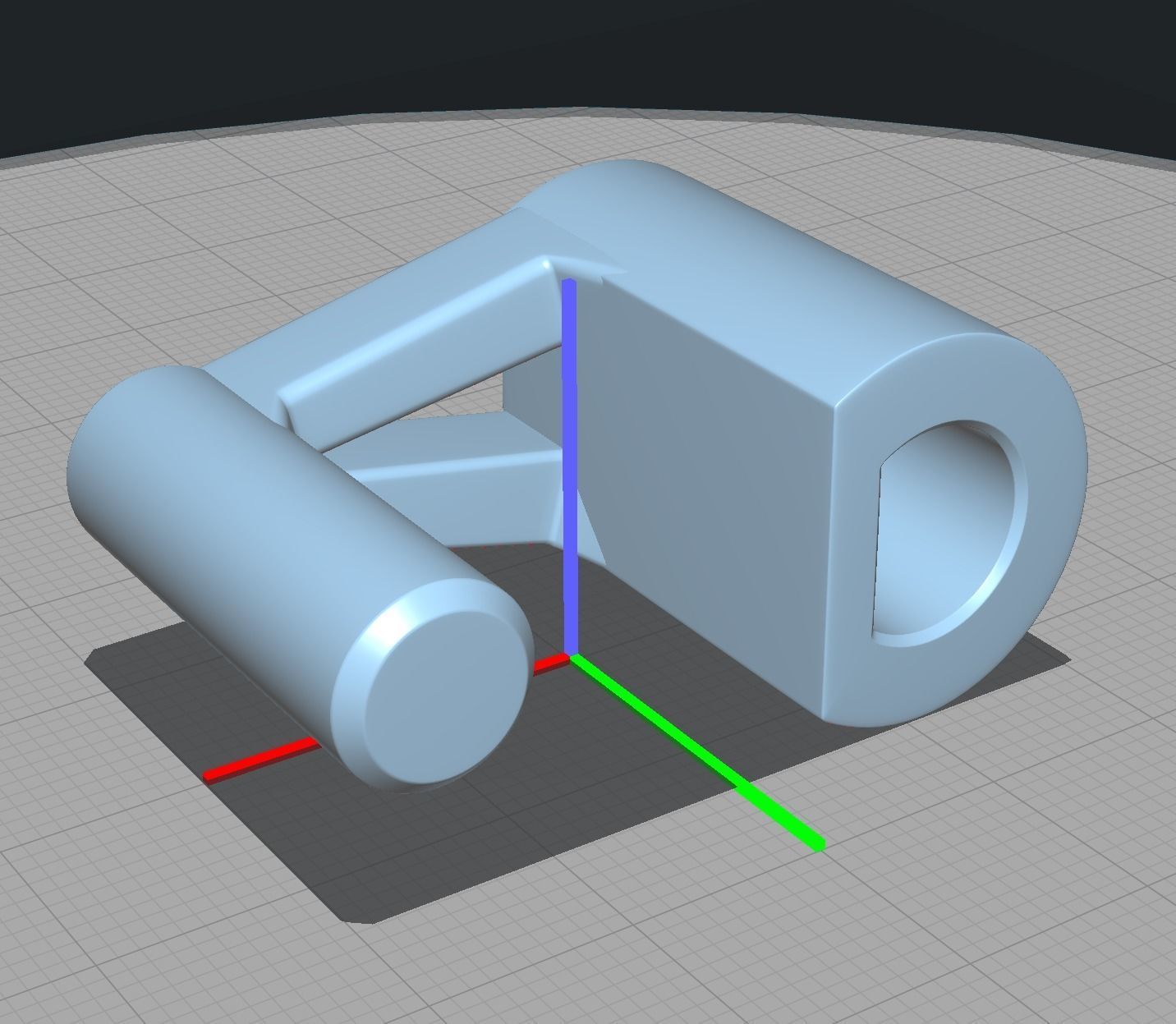 Laptop Lift Foot Free 3D print model_1