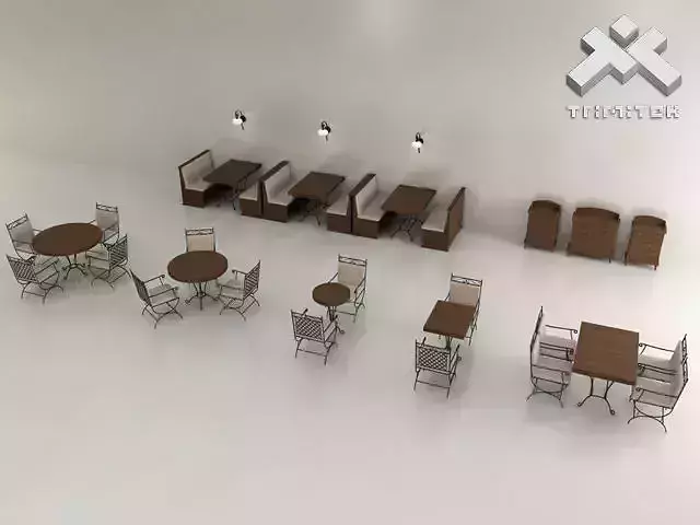 Restaurant furniture set