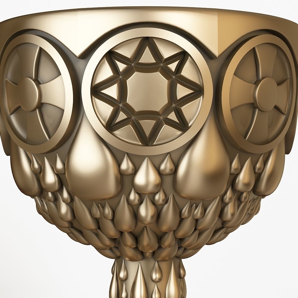 Church bowl for 3D printing 3D print model_2