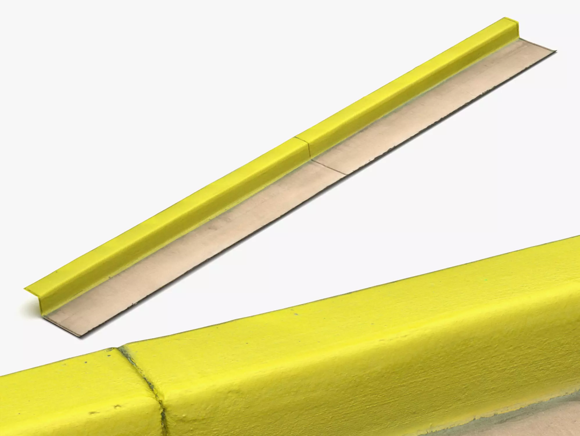 Yellow Curb - 8K Scan Low-poly 3D model_0