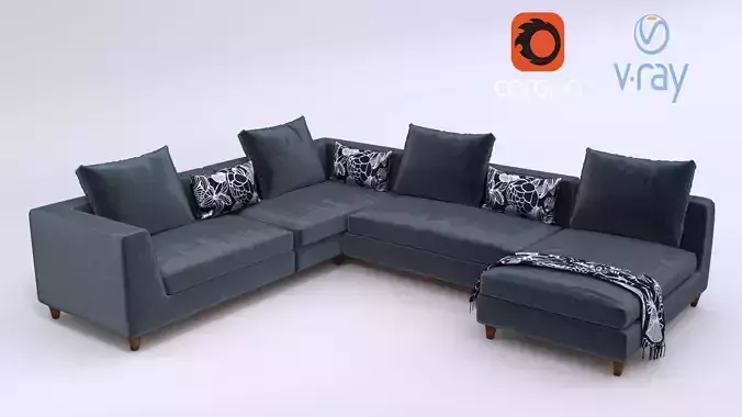 Modern L-Shape Sofa