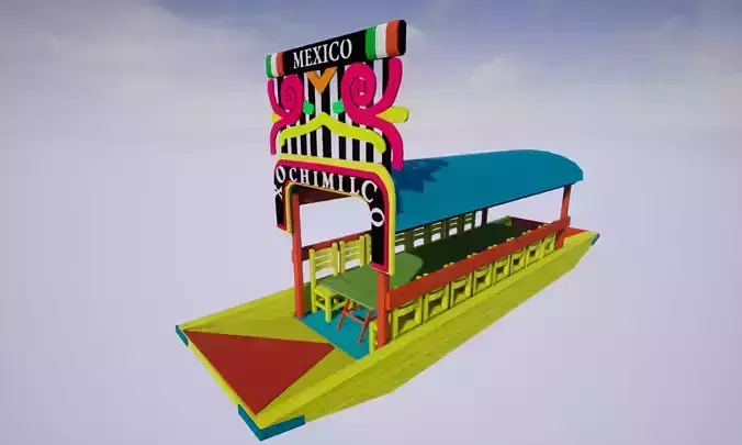 Trajinera - Xochimilco