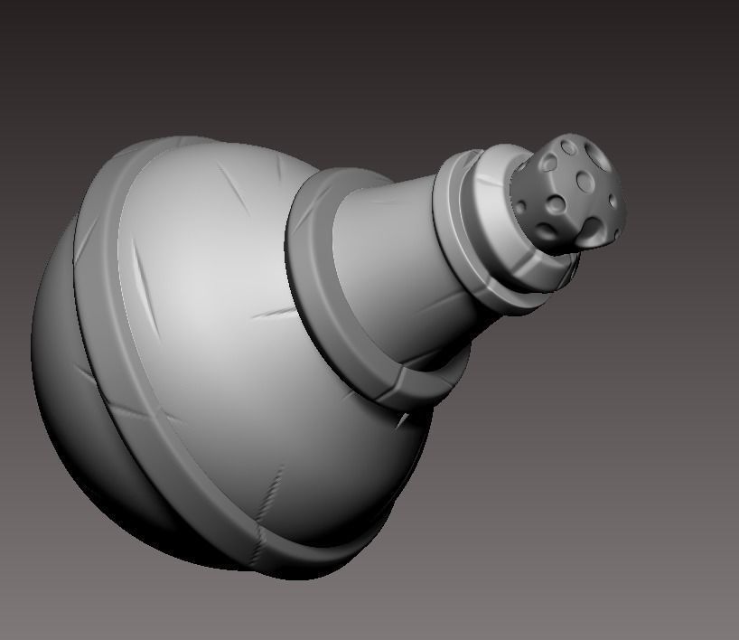 Magic potion bottles set 3D print model_0