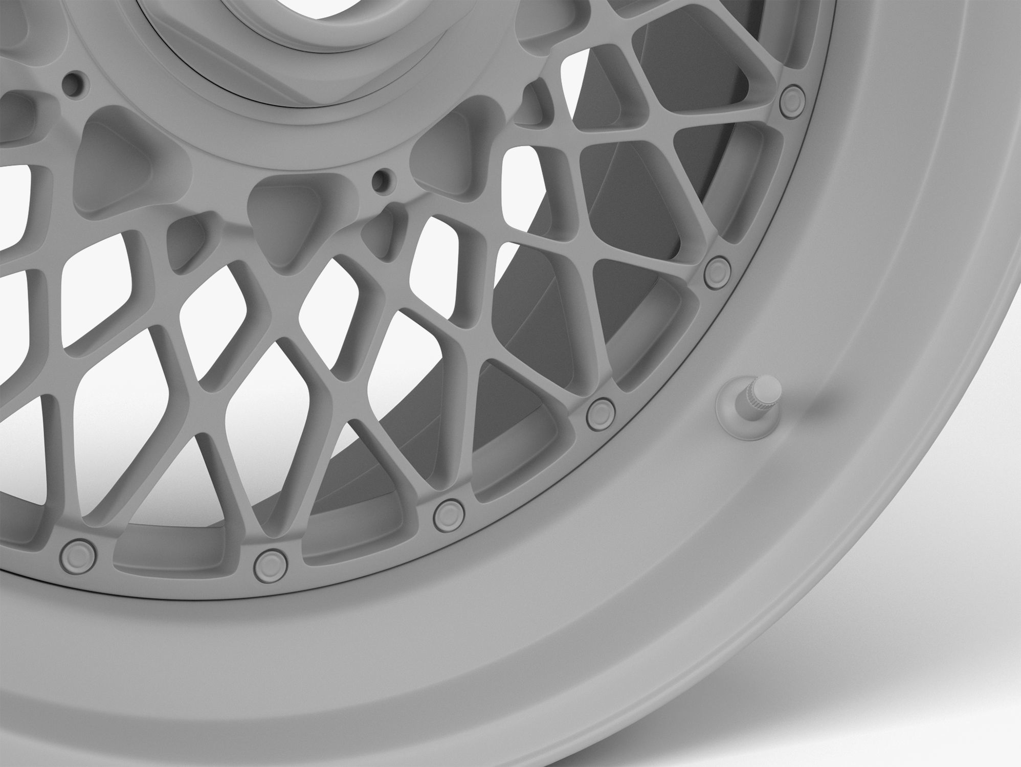 BBS E55 Wheel 3D model_4