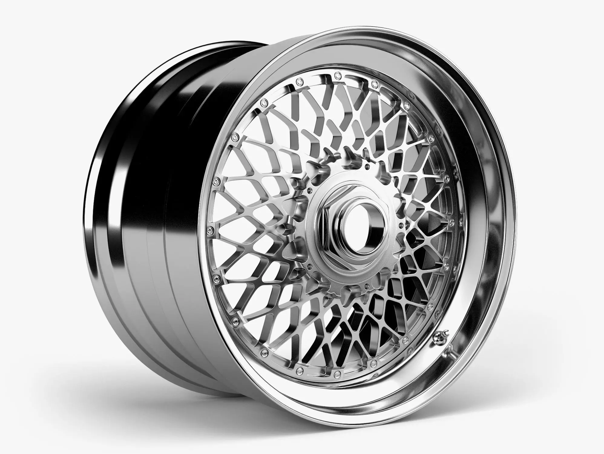 BBS E55 Wheel 3D model_0