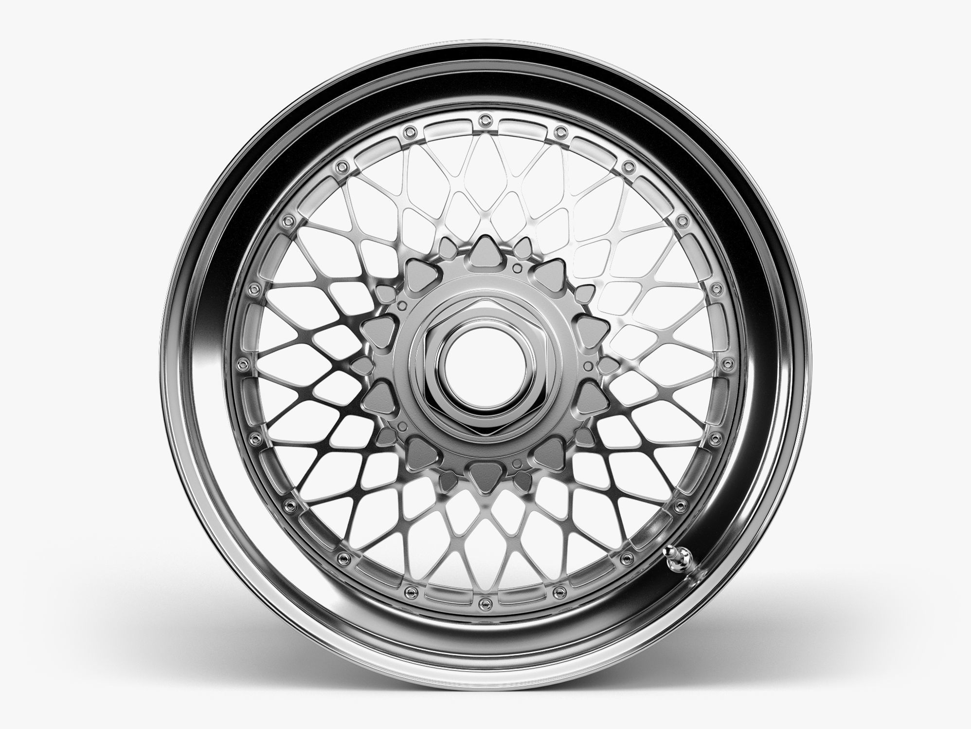 BBS E55 Wheel 3D model_1