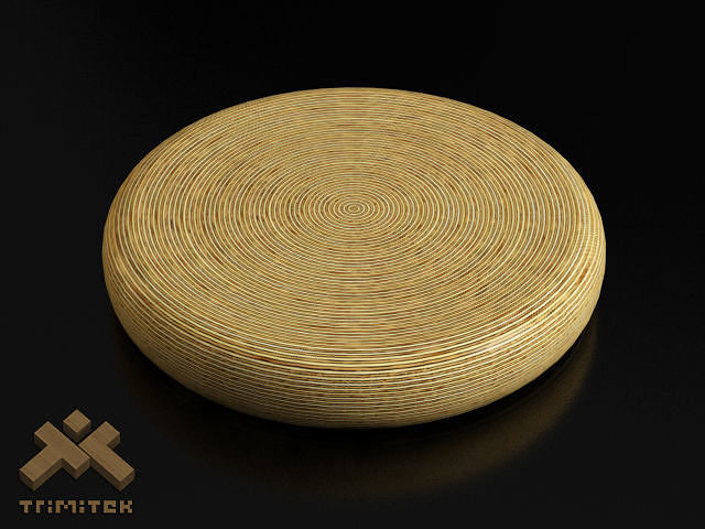 Exotic Coffee Table Low-poly 3D model