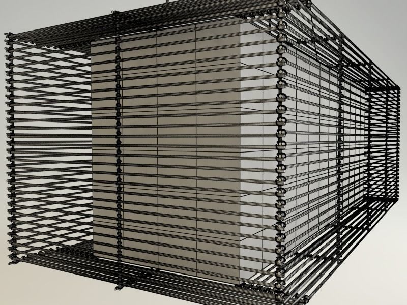 KAI Rectangular Hanging Lamp 3D model_3