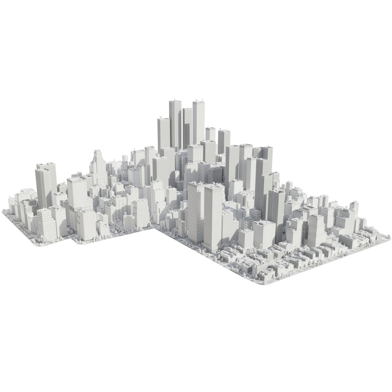 City C1 Low-poly 3D model_28
