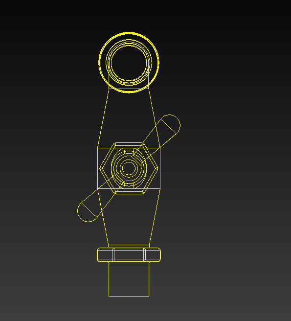 hose bib 3D model CGTrader