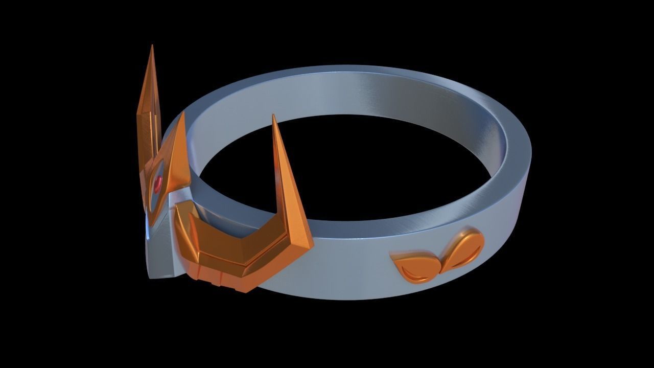 Ikki ring - Saint seiya  3D print model_4