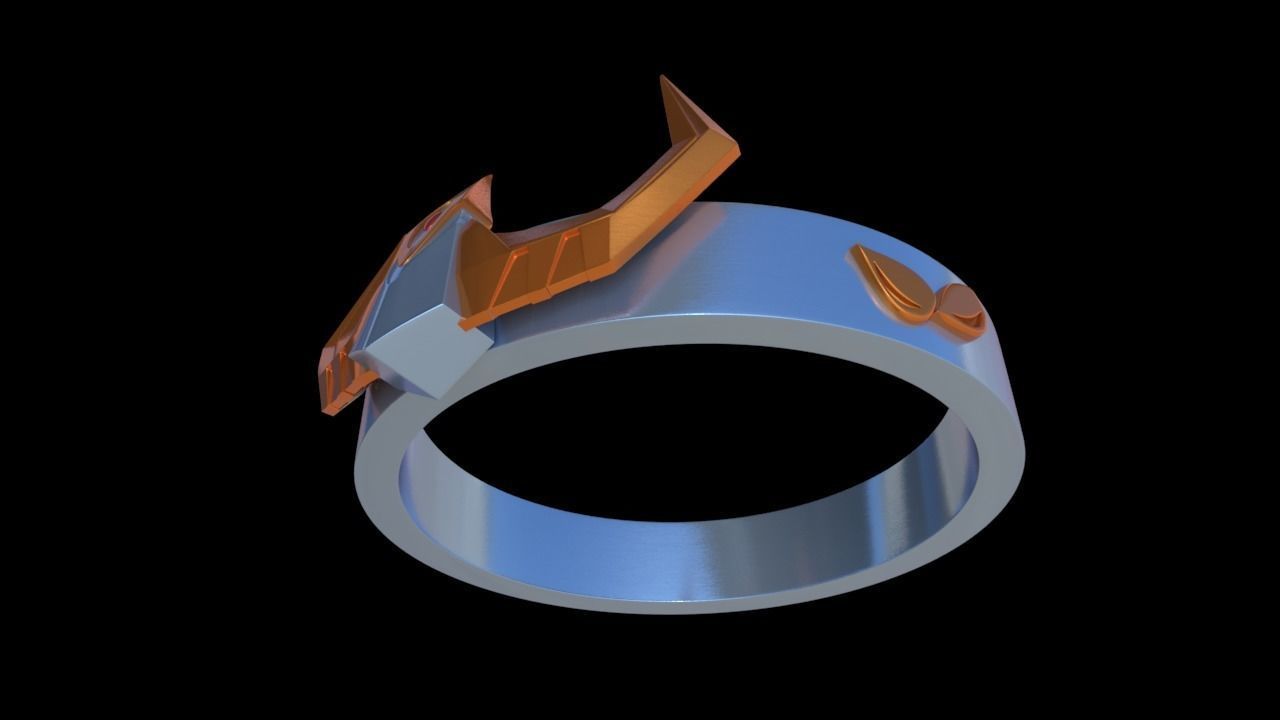 Ikki ring - Saint seiya  3D print model_6