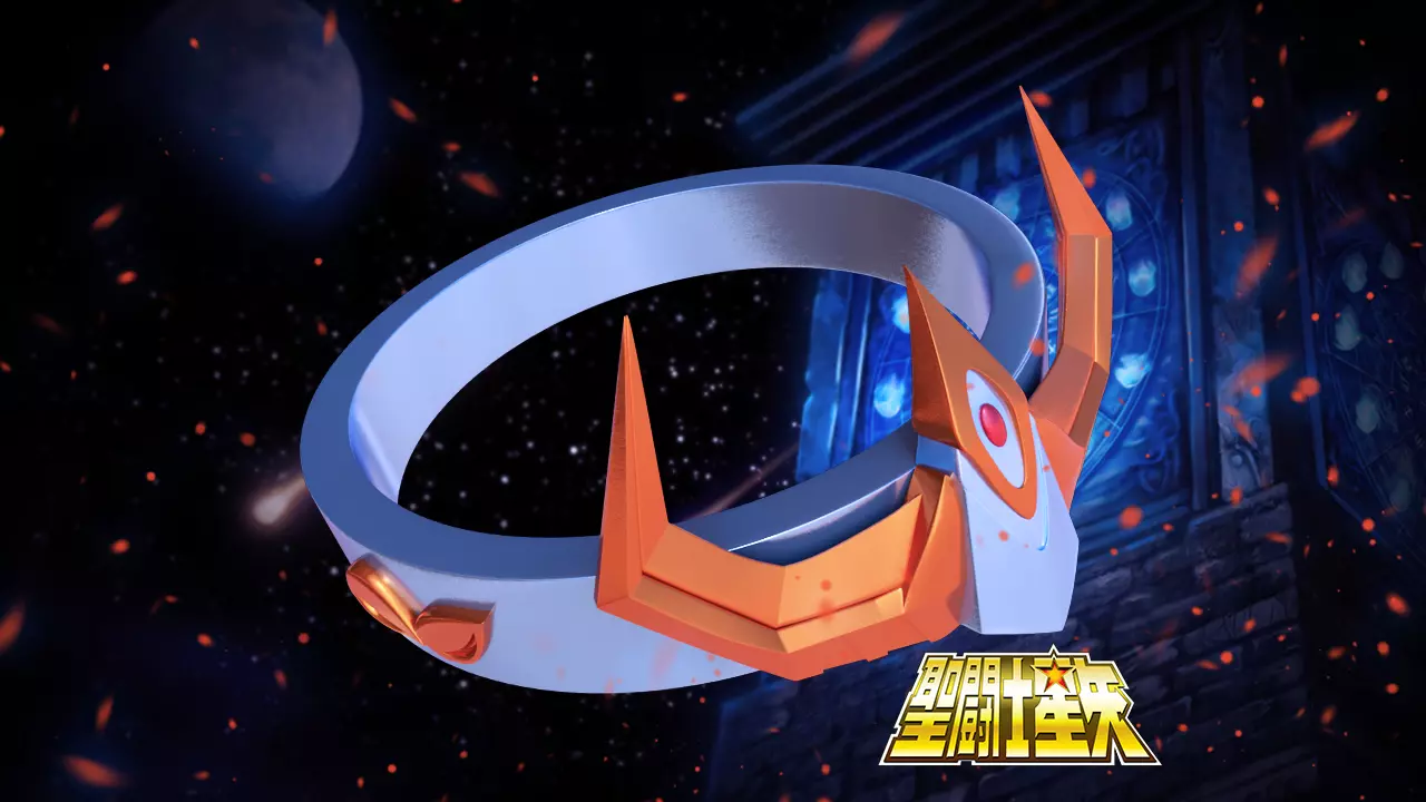 Ikki ring - Saint seiya  3D print model_0