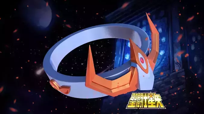 Ikki ring - Saint seiya  3D print model