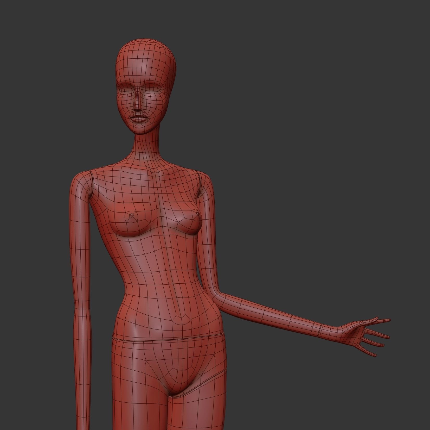 Mannequin 602 coll60 3D model_3