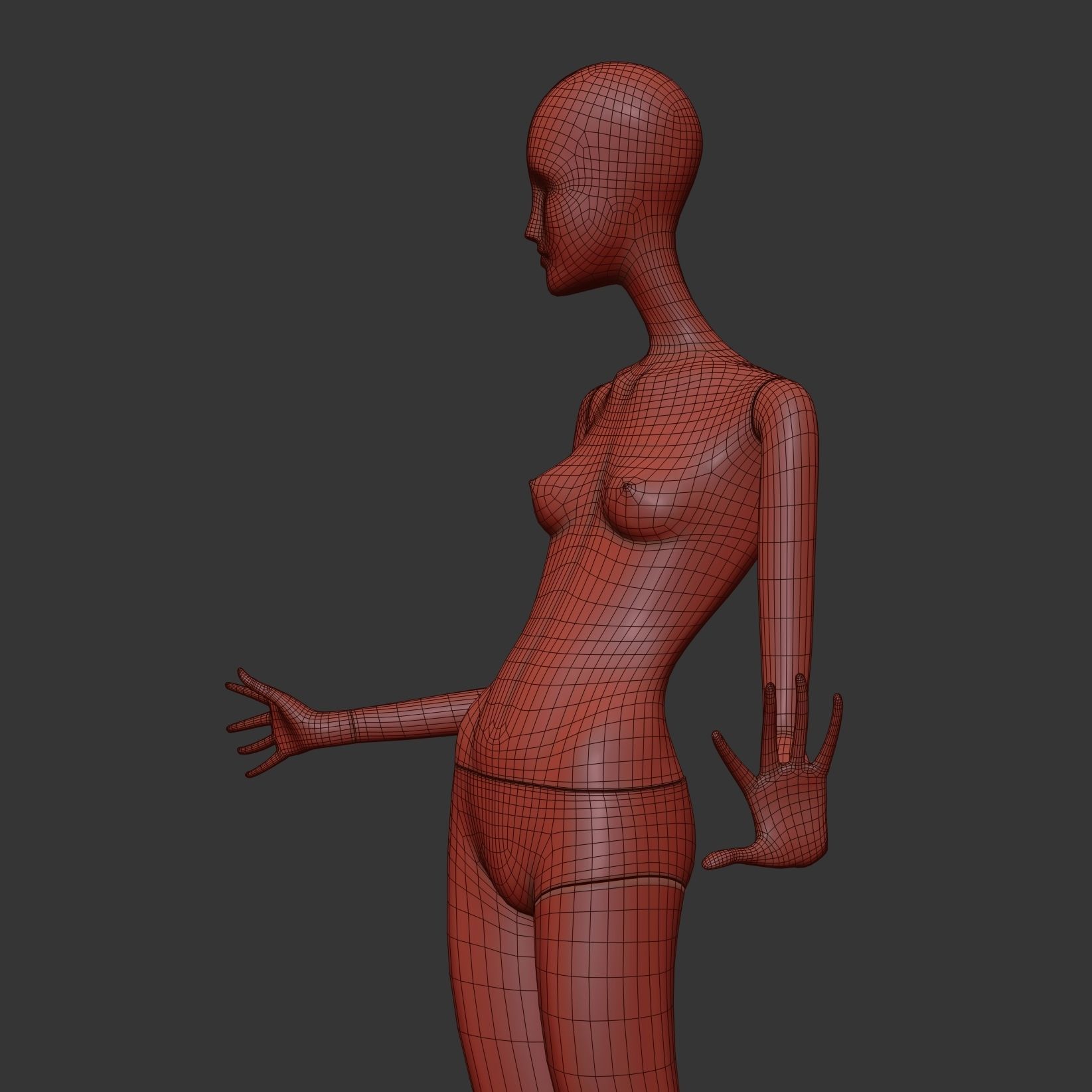 Mannequin 603 coll60 3D model_3