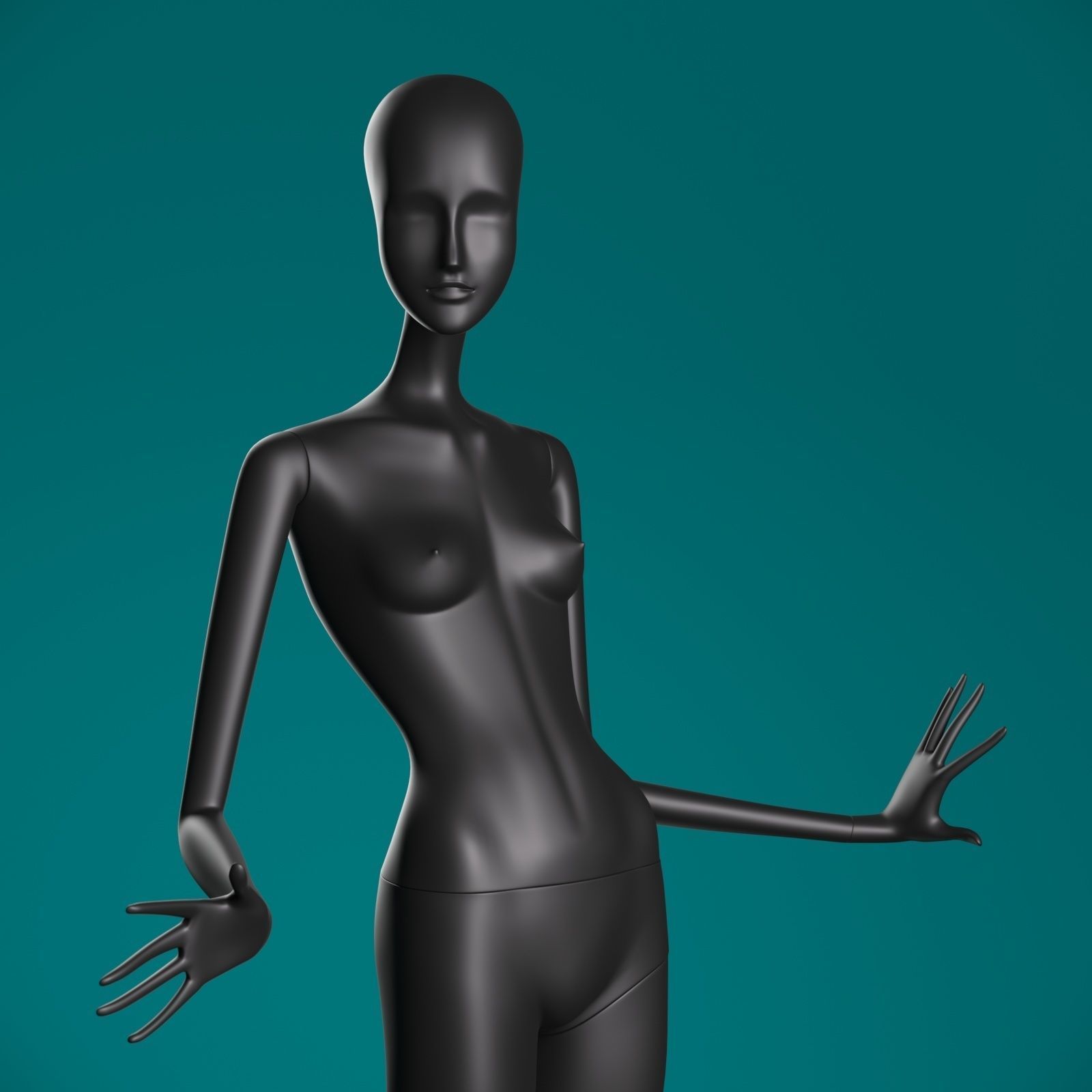 Mannequin 603 coll60 3D model_8