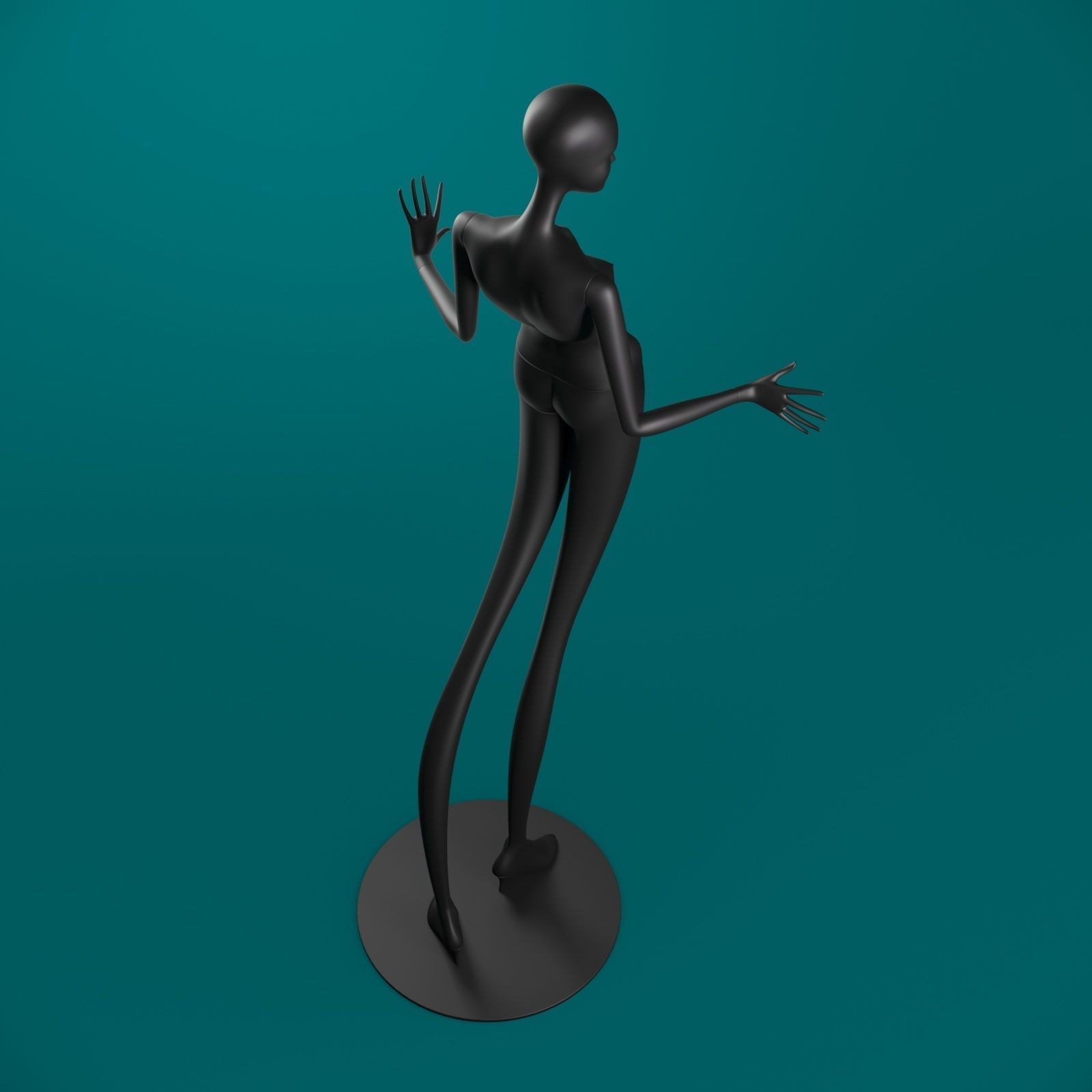 Mannequin 603 coll60 3D model_12