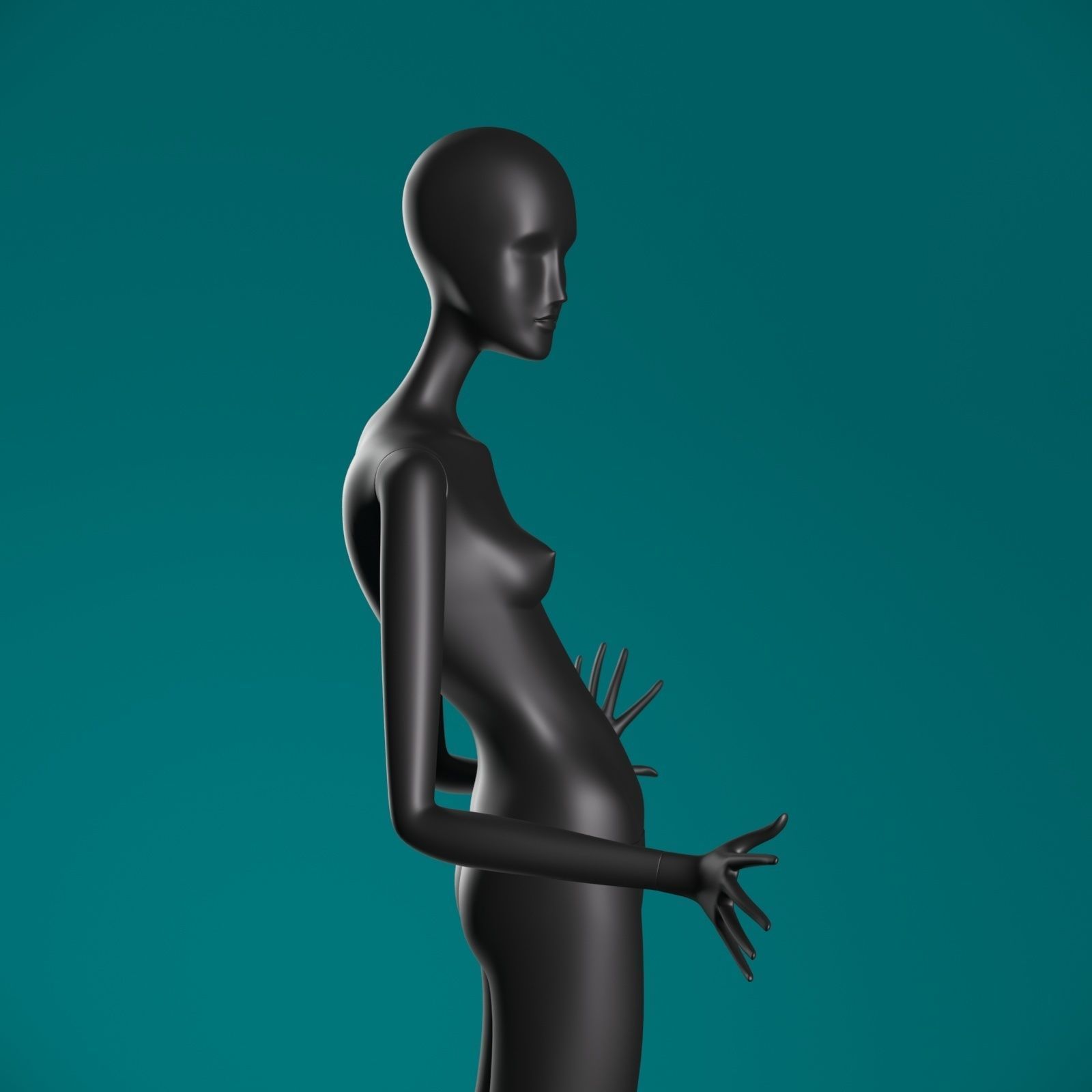 Mannequin 603 coll60 3D model_4