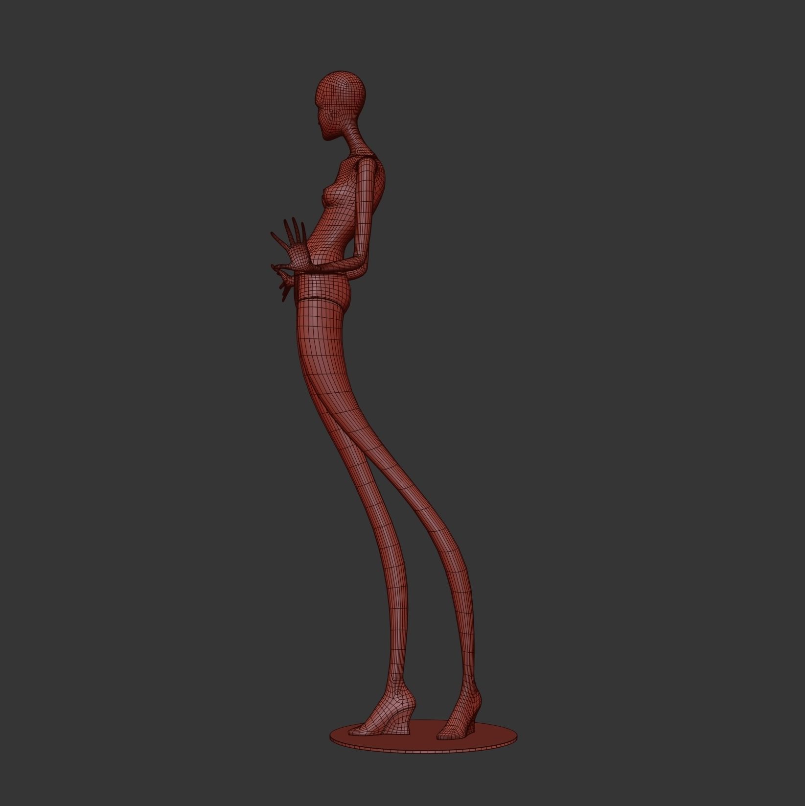 Mannequin 603 coll60 3D model_17