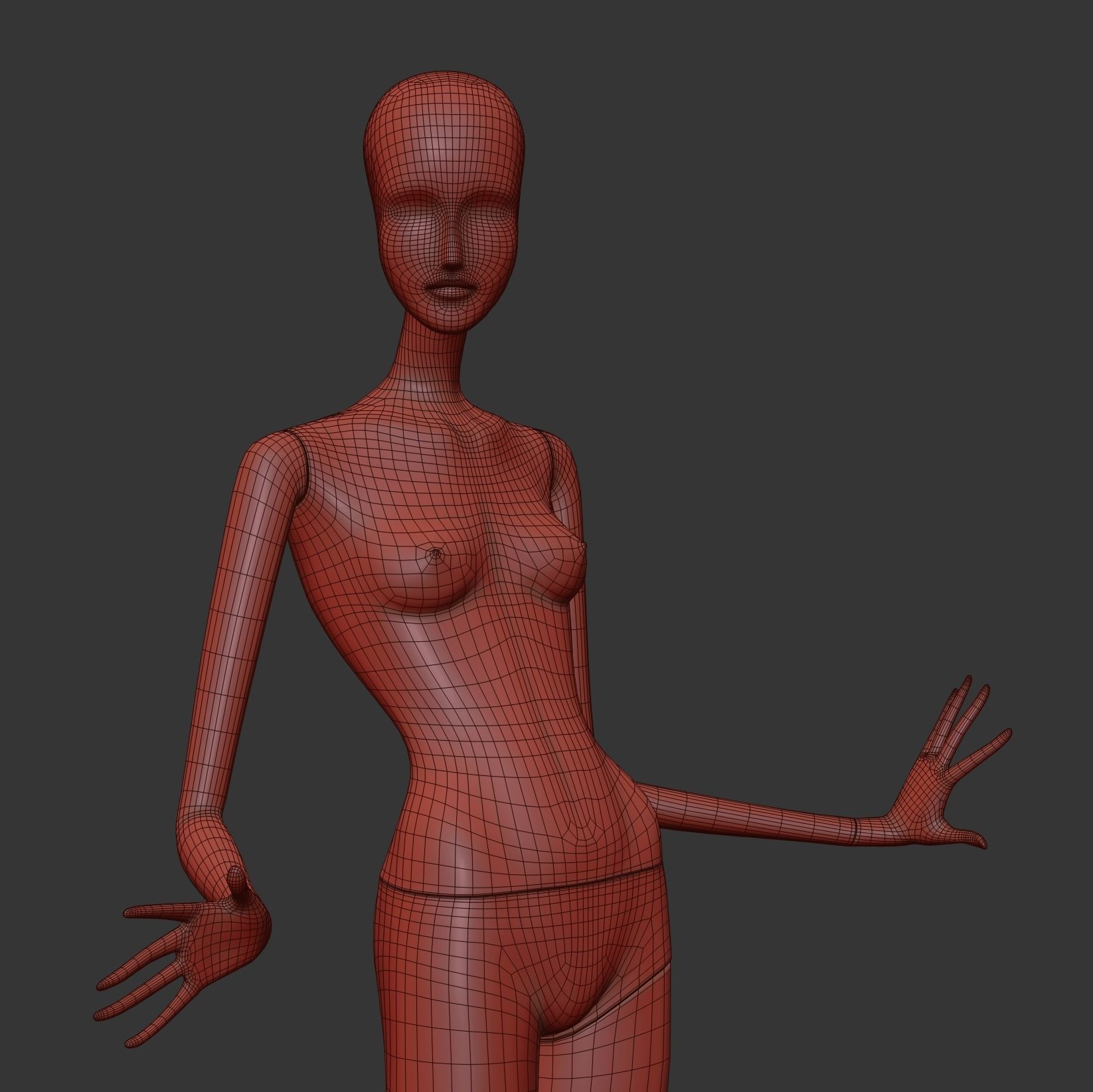Mannequin 603 coll60 3D model_9