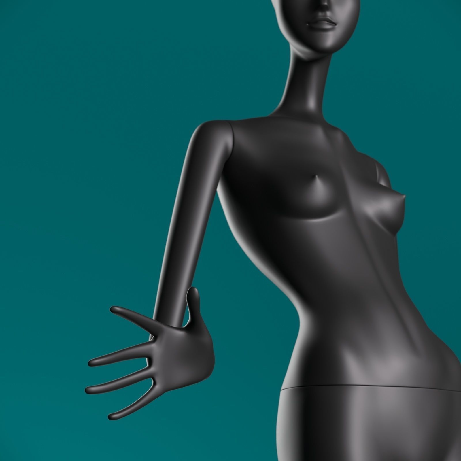 Mannequin 603 coll60 3D model_14