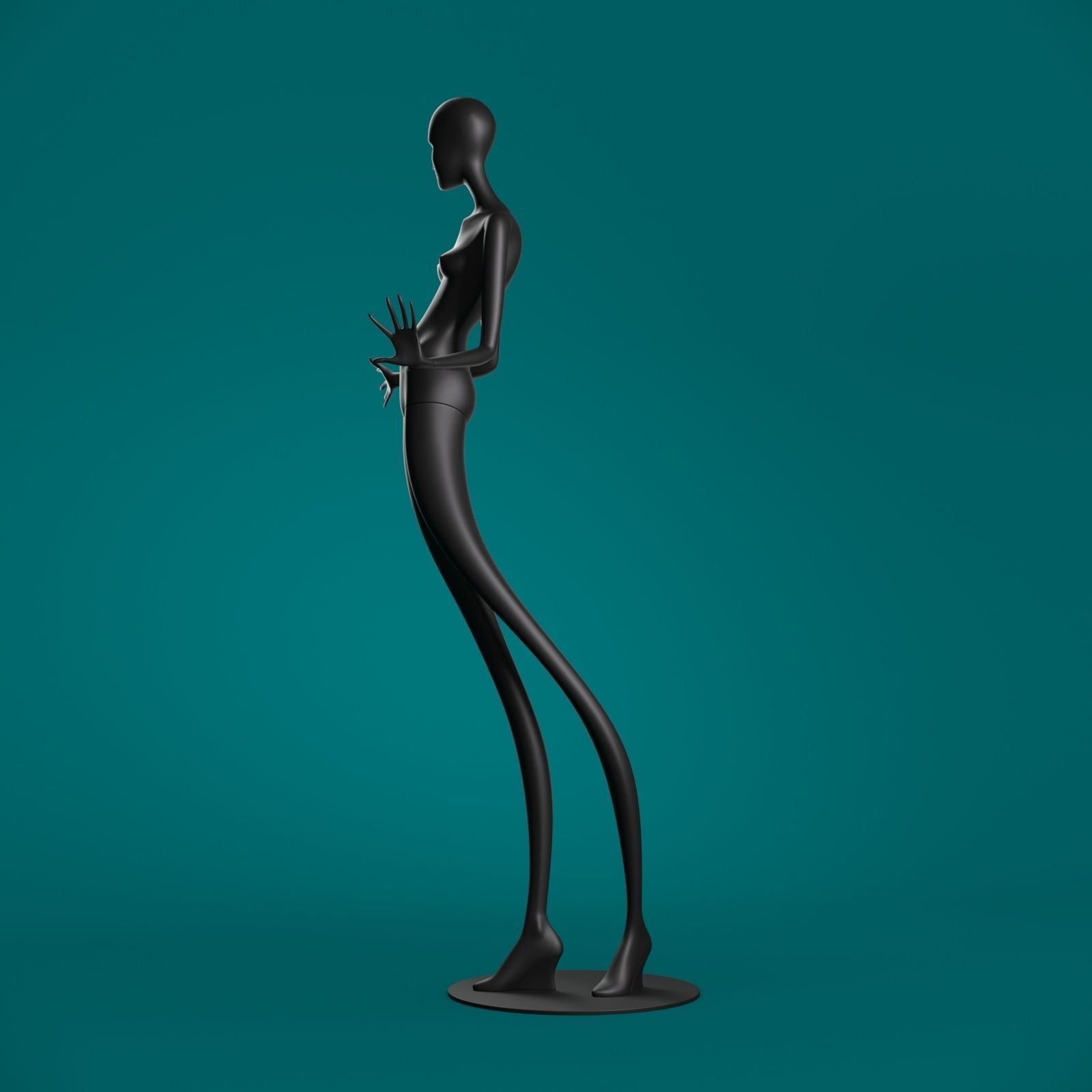 Mannequin 603 coll60 3D model_16