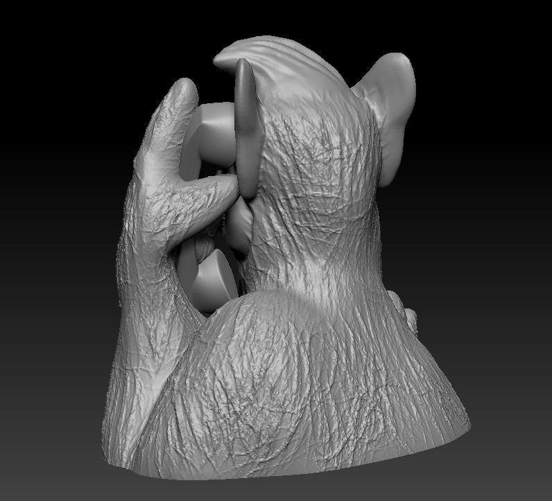 Alf bust - Gordon Shumway 3D print model_3